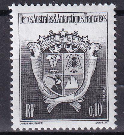 French Southern & Antartic Territories 173 Coat Of Arms ('92)