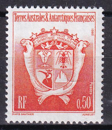 French Southern & Antartic Territories 177 Coat Of Arms('95)