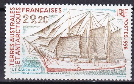 French Southern & Antartic Territories 243 Sailing Ship