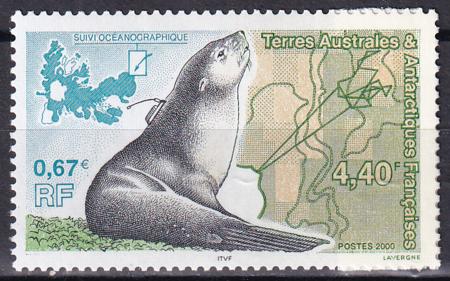 French Southern & Antartic Territories 263 Oceanographic Survey, Seal