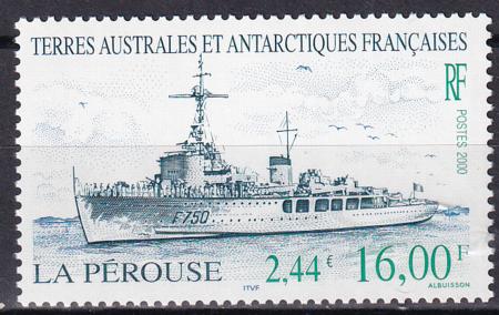 French Southern & Antartic Territories 266 Ship, La Perouse