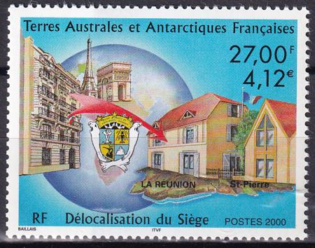 French Southern & Antartic Territories 278 Headquarters Relocation