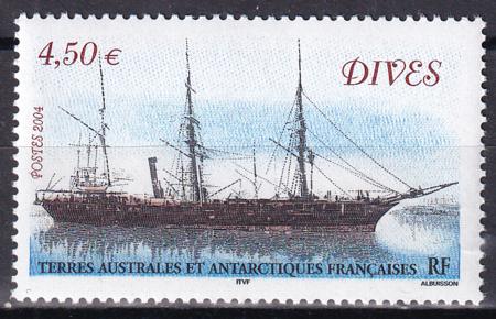 French Southern & Antartic Territories 339 Ship "Dives"