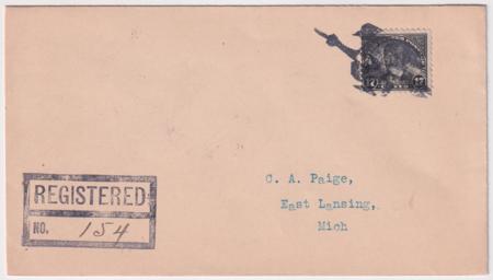 US Illinois, Chicago Ridge 697 Fancy Cancel Cover, Witch Riding Broom