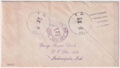 US Kentucky, Ed 632, 634, 642, 651 Fancy Cancel Cover, Double Headed Eagle