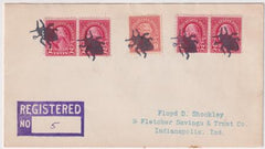 US Kentucky, Bug 634, 640 Fancy Cancel Cover, Insect