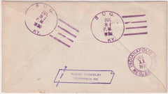 US Kentucky, Bug 634, 640 Fancy Cancel Cover, Insect