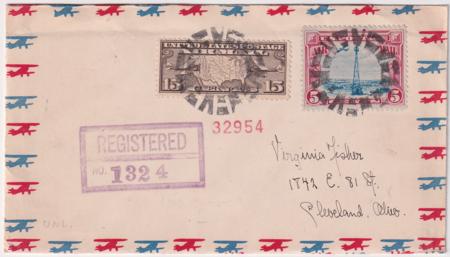 US Ohio  Crestline C8  C11 Fancy Cancel Cover  Circle of Geometric Shapes