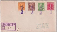 US Indiana  Mexico 632  636  642  688 Fancy Cancel Cover  Man in Sombrero  Hat