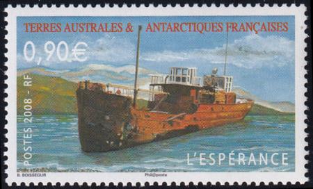 French Southern & Antartic Territories 401 L'Esperance Shipwreck