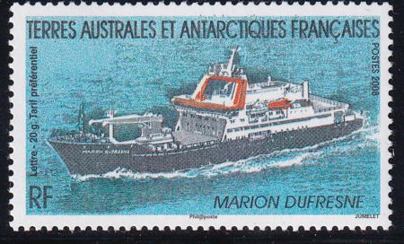 French Southern & Antartic Territories 410 Ship Marion Dufresne