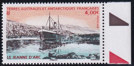 French Southern & Antartic Territories 416 Ship Jeanne d'Arc