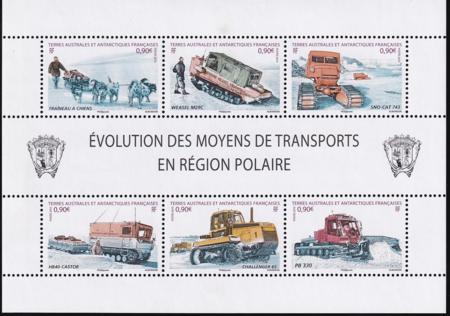 French Southern & Antartic Territories 431 Polar Transportation M/S