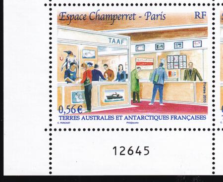 French Southern & Antartic Territories 434 Espace Champerret Stamp Show