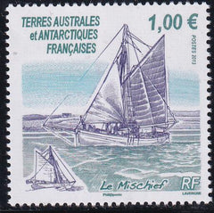 French Southern & Antartic Territories 475 Sailboat