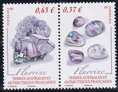 French Southern & Antartic Territories 501 Minerals pair