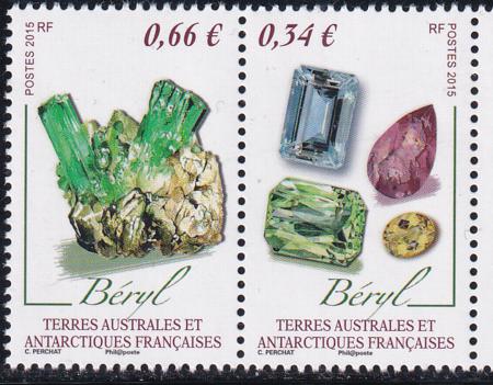 French Southern & Antartic Territories 522 Polished Gemstones