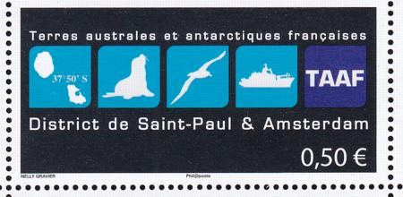 French Southern & Antartic Territories 527 Shilouettes