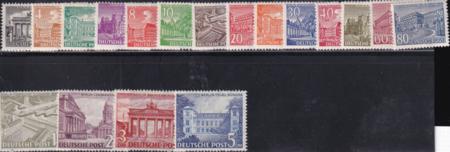 German Occupation 9N42-60 Brandenburg Gate set