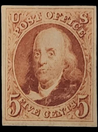 US Classics 3 4 Large Margins no Gun on issue Mint XF