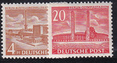 German Occupation 9N101-102 Expo Halls