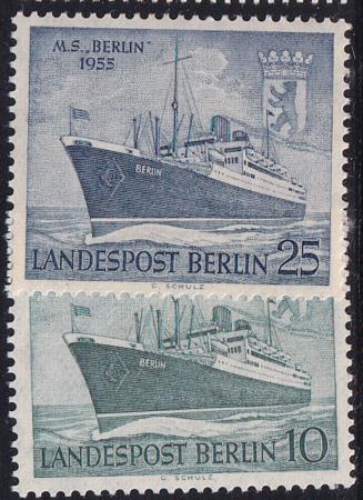 German Occupation 9N113-114 M.S. Berlin Set