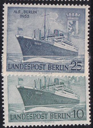 German Occupation 9N113-114 M.S. Berlin Set