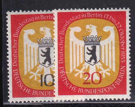 German Occupation 9N116-117 Arms of Berlin