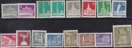 German Occupation 9N120-136 Landmarks Set