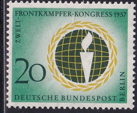 German Occupation 9N161 World Vet Federation