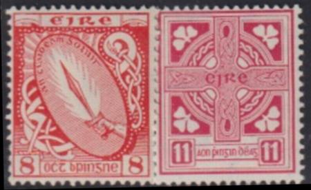 Ireland 137-138 Sword And Cross Set