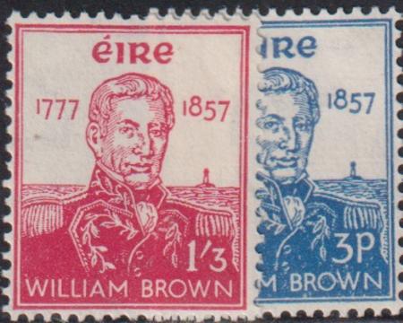 Ireland 161-62 William Brown Set