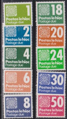 Ireland Postage Due Stamps J28-36