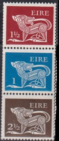 Ireland 294c Ancient Creatures Strip of 3