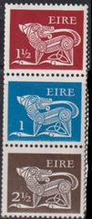 Ireland 294c Ancient Creatures Strip of 3