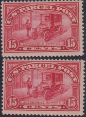 US Q7 US Parcel Post  Pristine Og! Mint F - VF $100