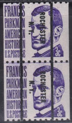 US 1297b US Modern Untagged Line Pair, Shiny Gum NH VF - XF $45