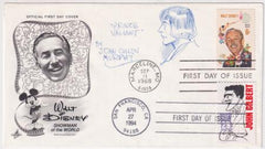 US 1968 1355 FDC Signed by John Cullen Murphy, Prince Valiant