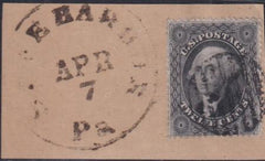 US Classics 36 On Piece from PA Used F-VF