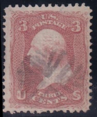 US Classics 88 Well centered-Light Geometric Cancel Used F-VF