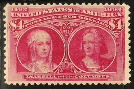 US Early commemoratives 244 Beautiful Color and Impression, Very Fresh Mint F-VF