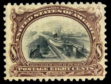 US Early commemoratives 298 Post office Fresh Mint F-VF