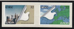 Ireland 962 - 63 Peace and Freedom Die Cut Coil