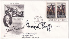 US1361 FDC Signed by Artist Georgia O'Keeffe