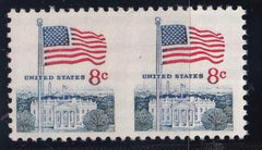 US Errors And Proofs After 31 # 1338Fj Horizontal pair, Imperferate betweeen