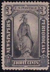 US Newspaper Stamps # PR11 No Gum, SE at top