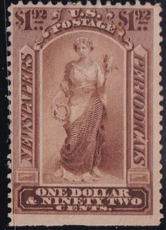US Newspaper Stamps # PR71 tiny thin spot, SE bottom