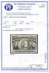 US Early Commemoratives #245 Mint VF,New PF cert Deep rich Color CV $2400
