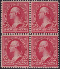US Bureau and Regular Issues #279Bd Mint F-VF Orange Red Shade - Fresh! Cat Value $145