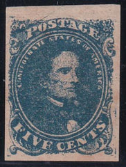 US Confederate States of America #4 Mint LH XF Stone 3 4 Large Margins, Fresh OG PF Cert for pair this pos 12 grade 90 Scott as Normal Among the Finest known! est SMQ $1500 as 90